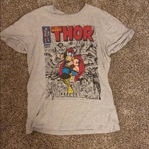 Thor T Shirt w/ cuffed sleeves